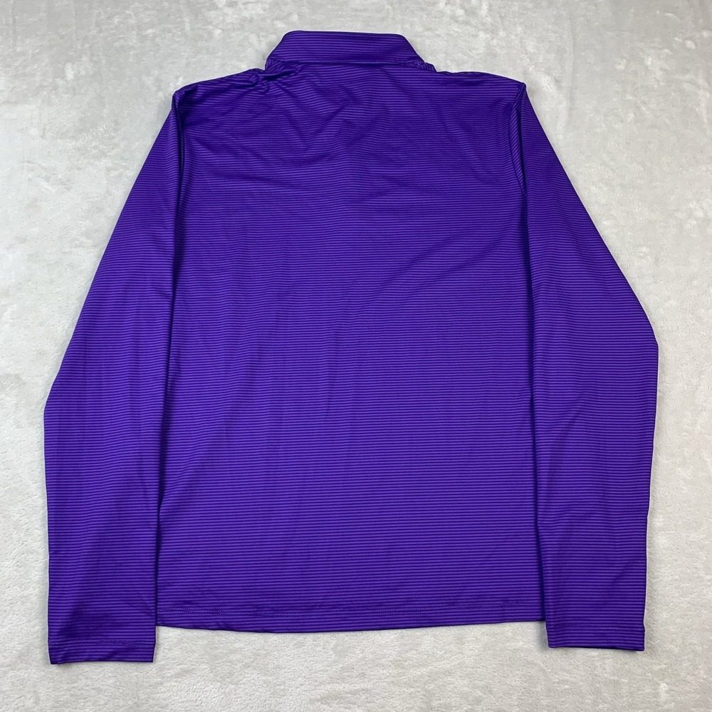 New Nike Clemson Tigers Dri Fit 1/4 Zip Pullover Women's Medium Purple CW7267 - Picture 7 of 7